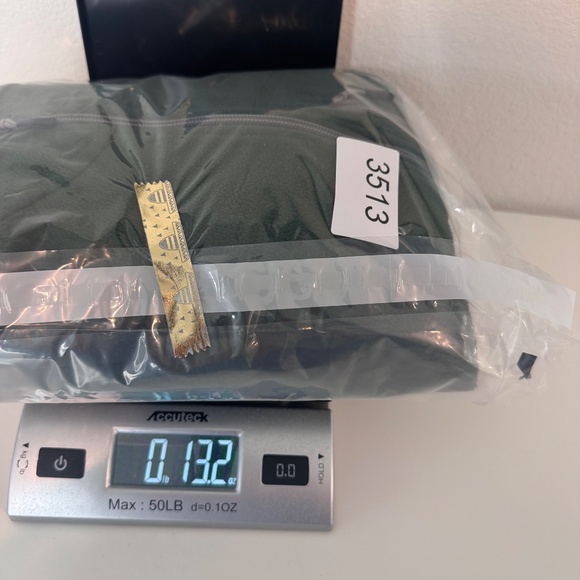 LL Bean Sweater Men Medium Green Fleece Slightly Fitted Full Zip Jacket Outdoors - Picture 8 of 8